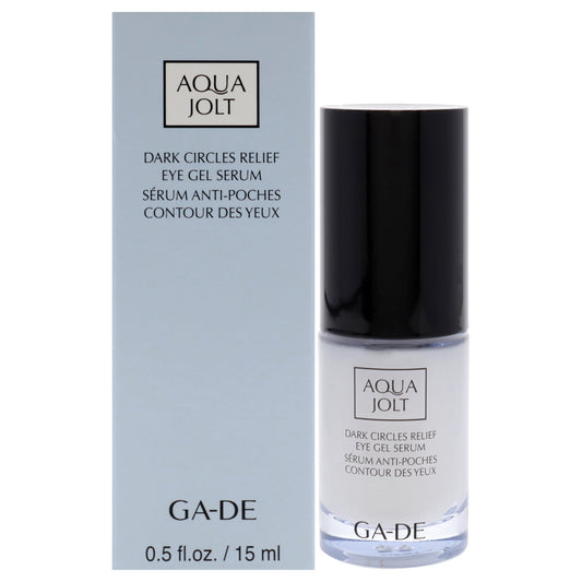 Aqua Jolt Dark Circles Relief Eye Gel Serum by GA-DE for Women - 0.5 oz Serum