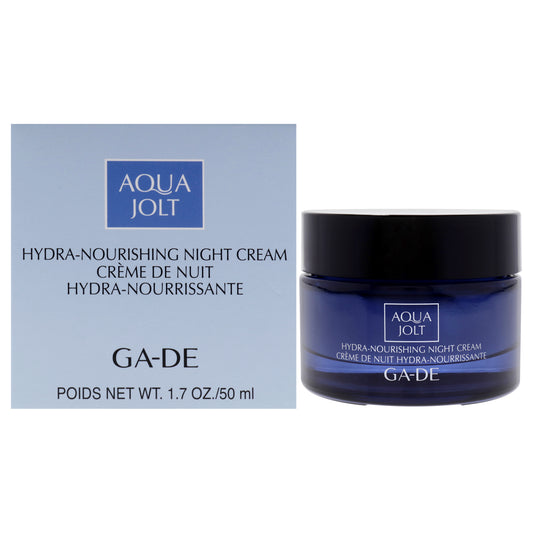 Aqua Jolt Hydra-Nourishing Night Cream by GA-DE for Women - 1.7 oz Cream