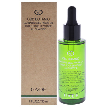 CB2 Botanic Cannabis Seed Facial Oil by GA-DE for Women - 1 oz Oil