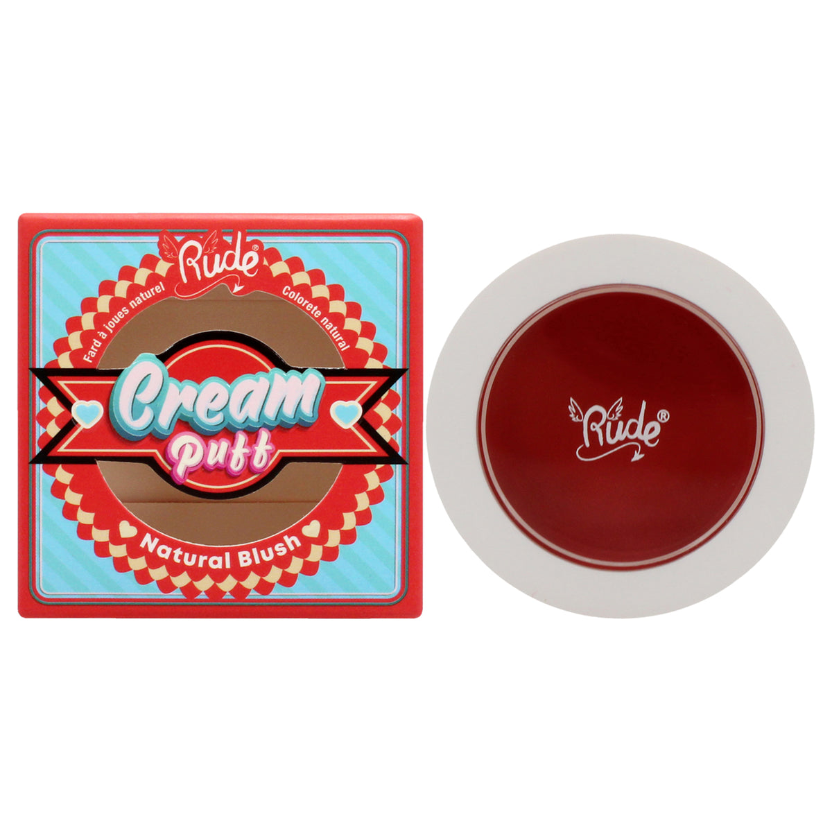 Rude Cosmetics Cream Puff Natural Blush