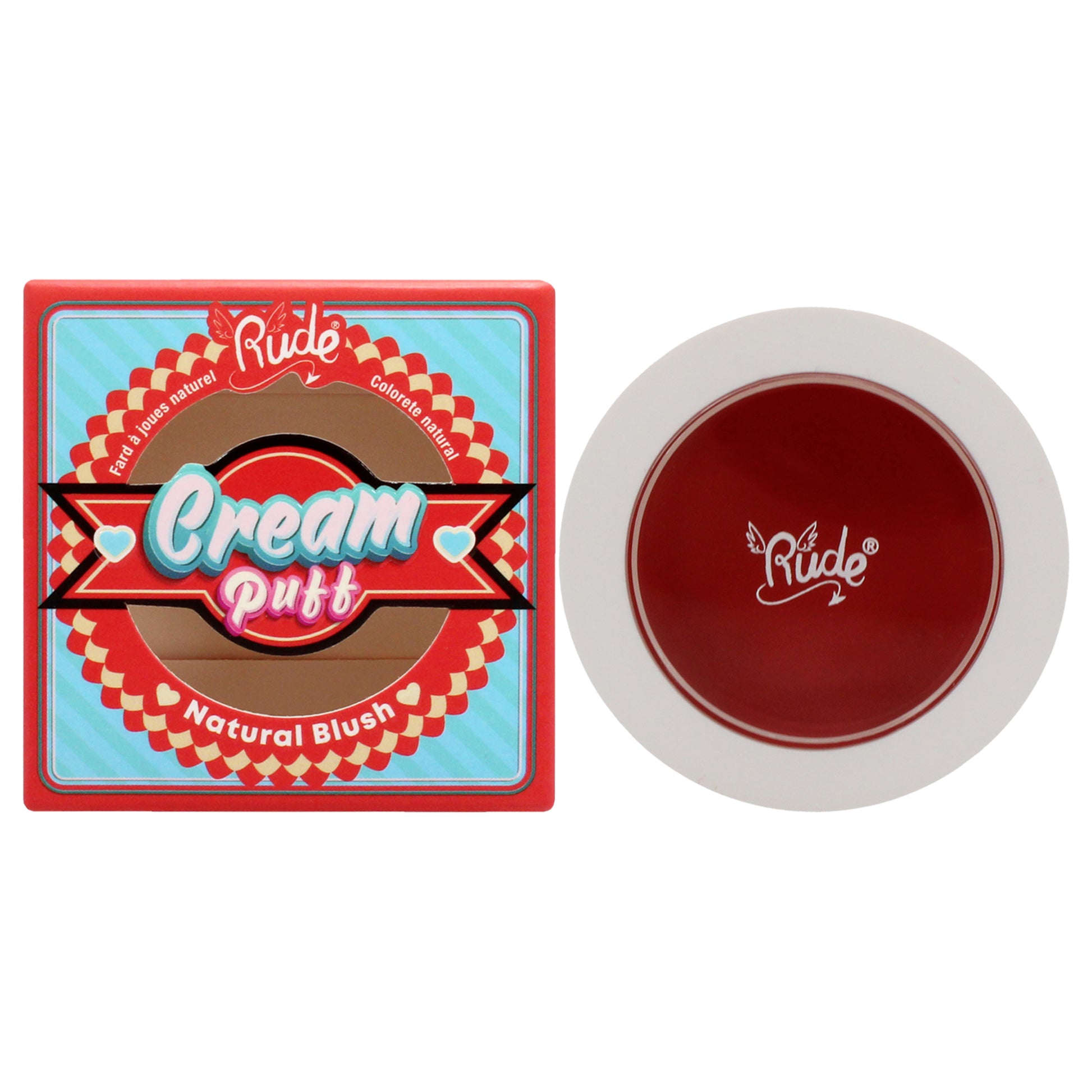 Rude Cosmetics Cream Puff Natural Blush