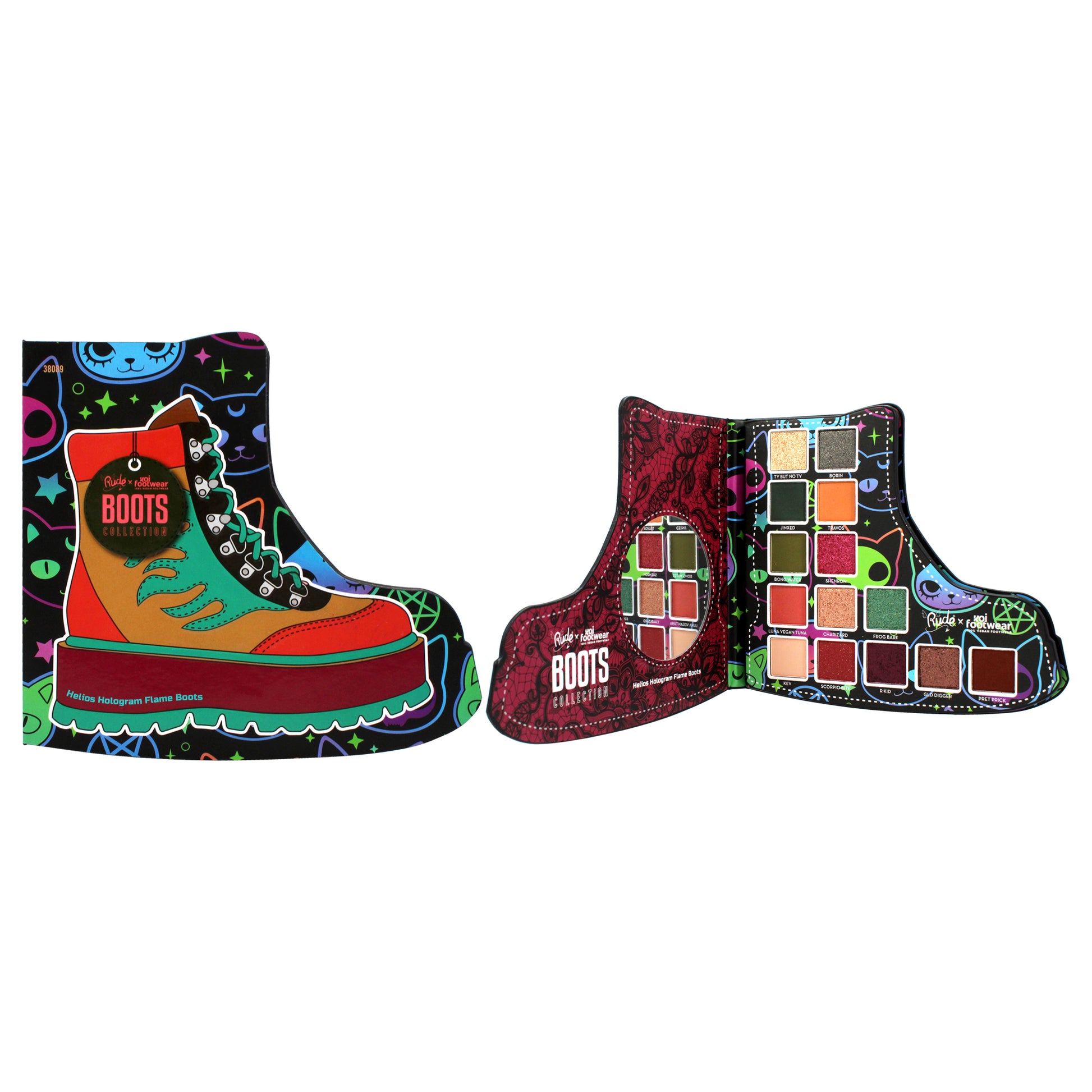 Rude Cosmetics Rude x Koi Footwear Boots Collection