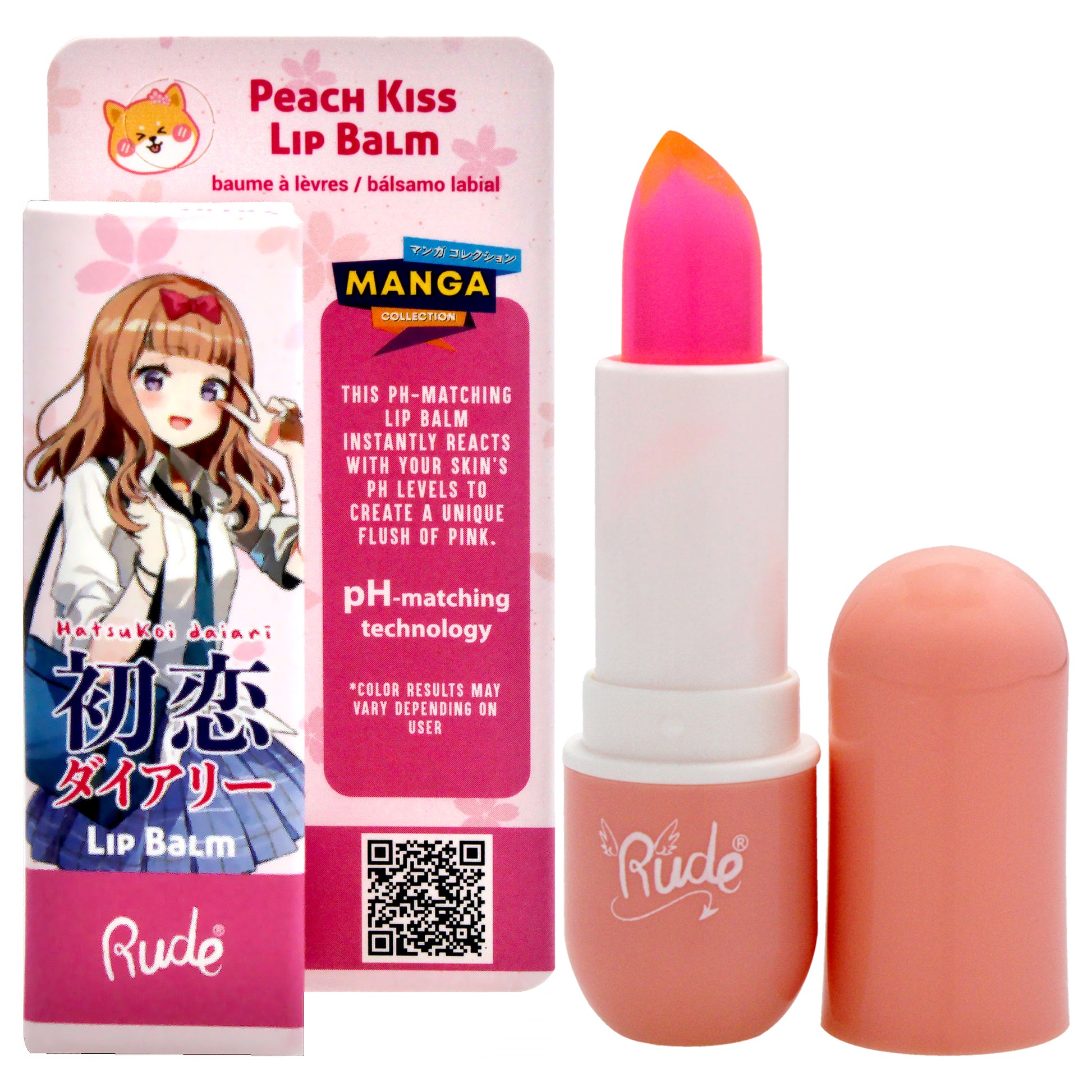 Rude Cosmetics Manga Collection Lip Balm