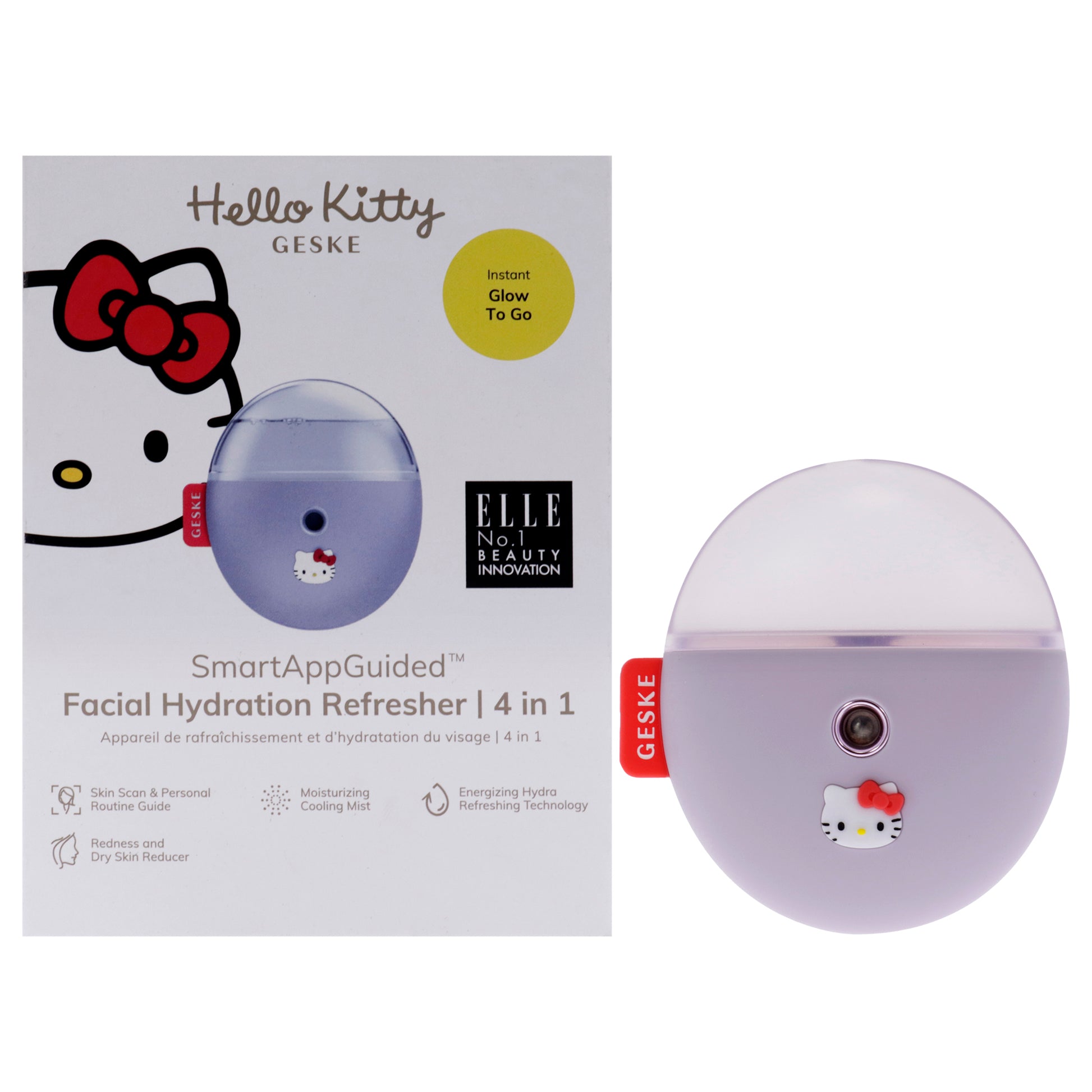 Hello Kitty Facial Hydration Refresher 4 in 1 - Purple