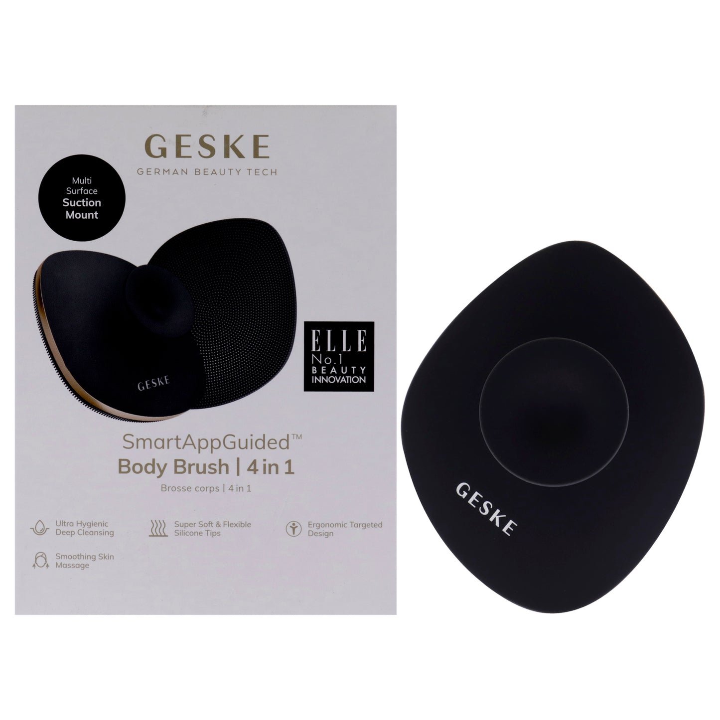 Body Brush 4 in 1 - Gray