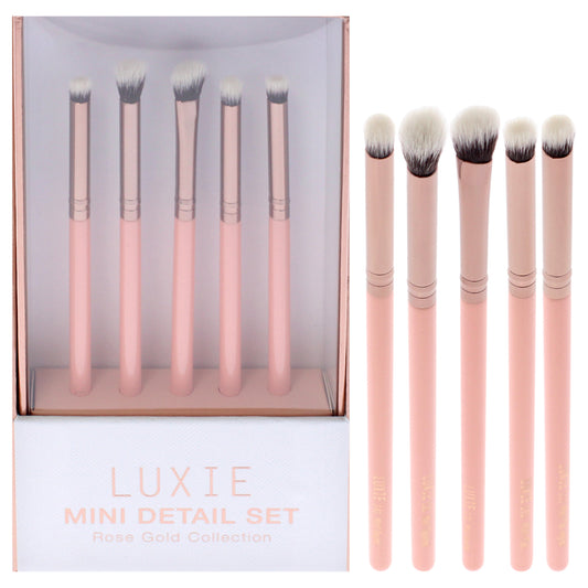 Rose Gold Mini Detail Brush Set