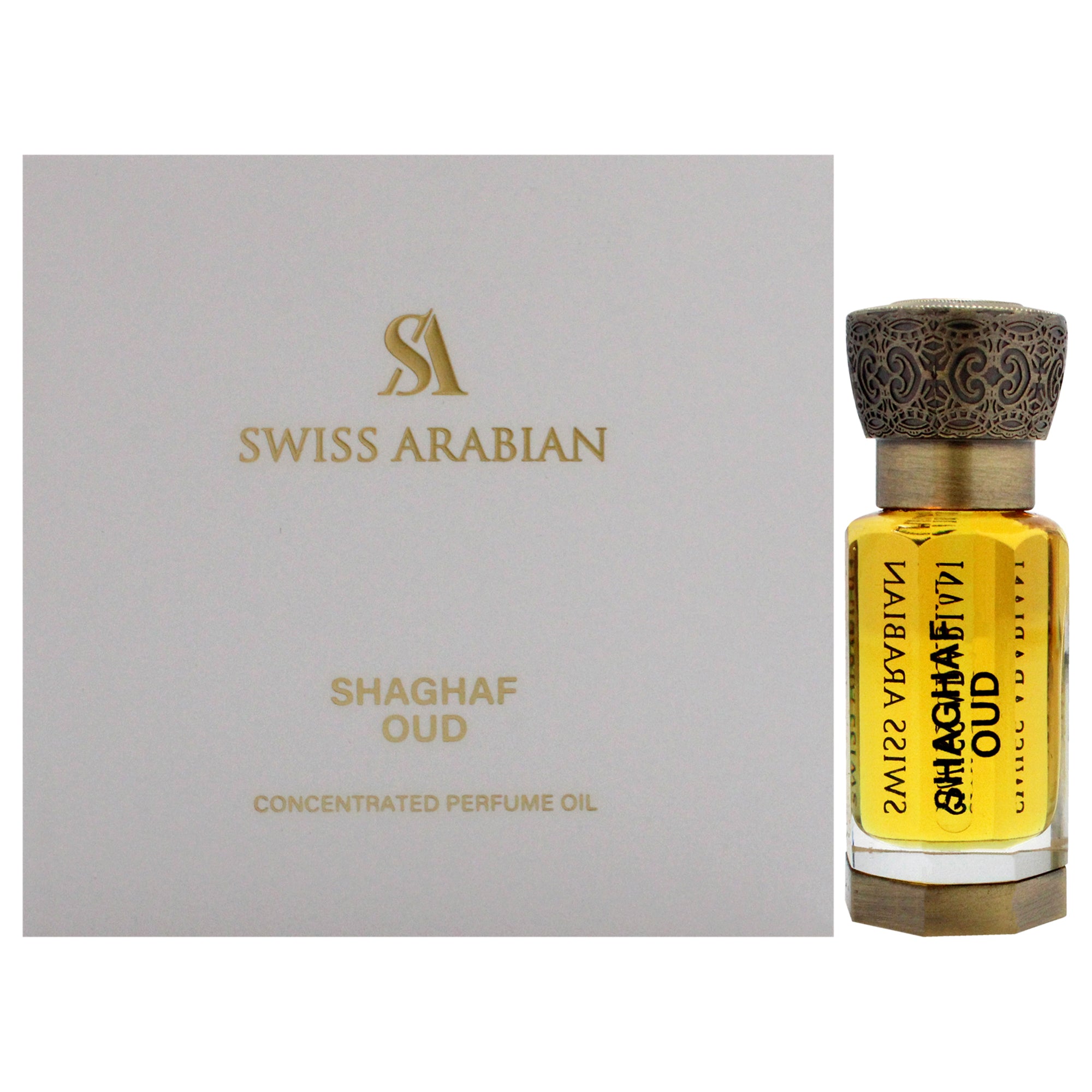 Shaghaf Oud by Swiss Arabian for Unisex - 0.4 oz Parfum Oil