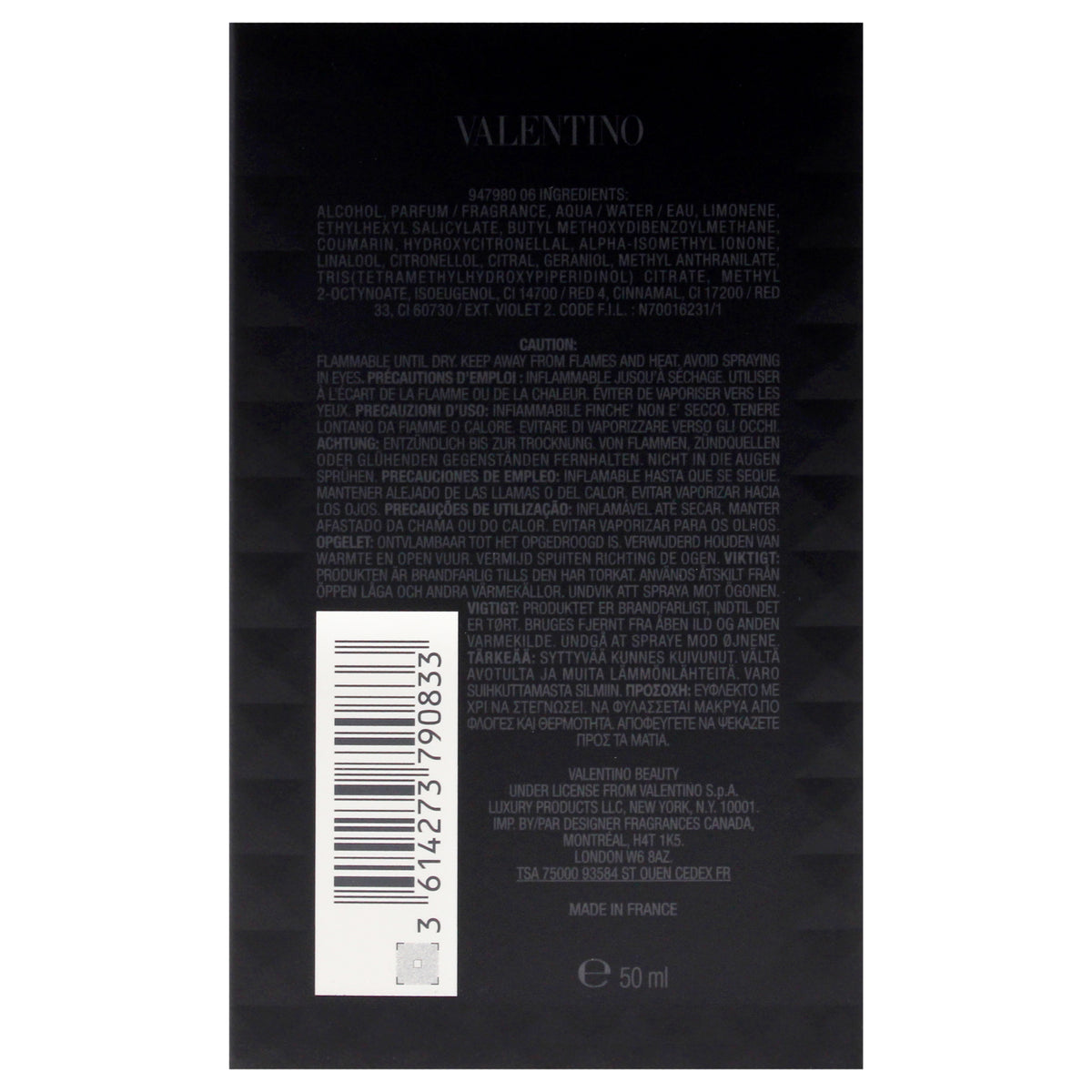Uomo Born In Roma Intense EDP Spray