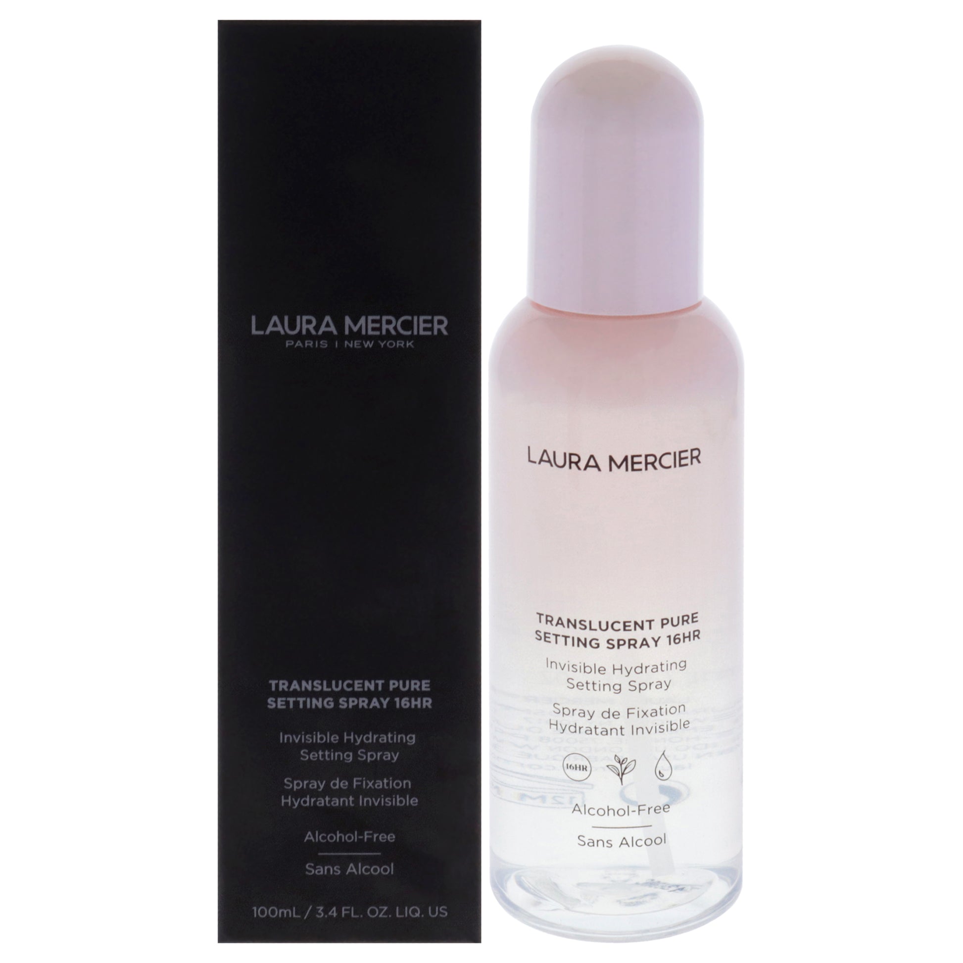 Translucent Pure Setting Spray 16HR by Laura Mercier for Women - 3.4 oz Spray