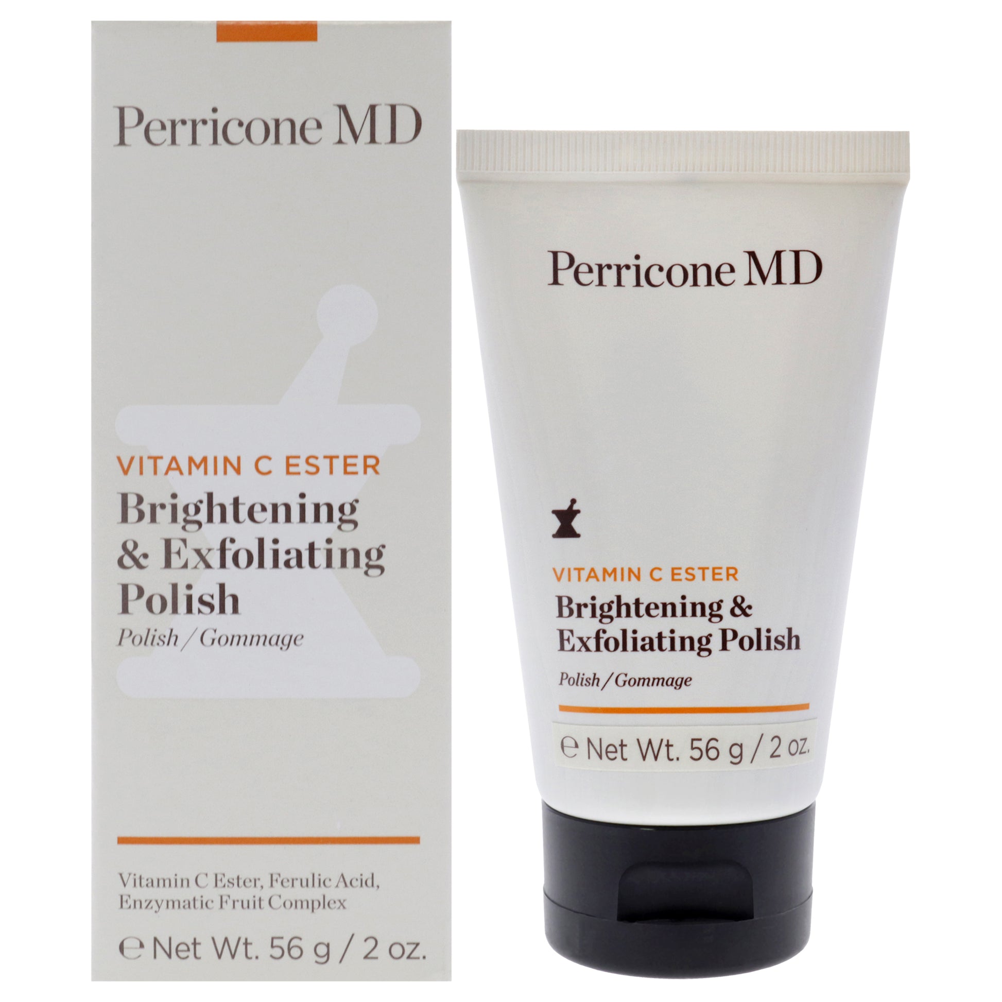 Vitamin C Ester Brightening and Exfoliating Polish by Perricone MD for Unisex - 2 oz Exfoliator