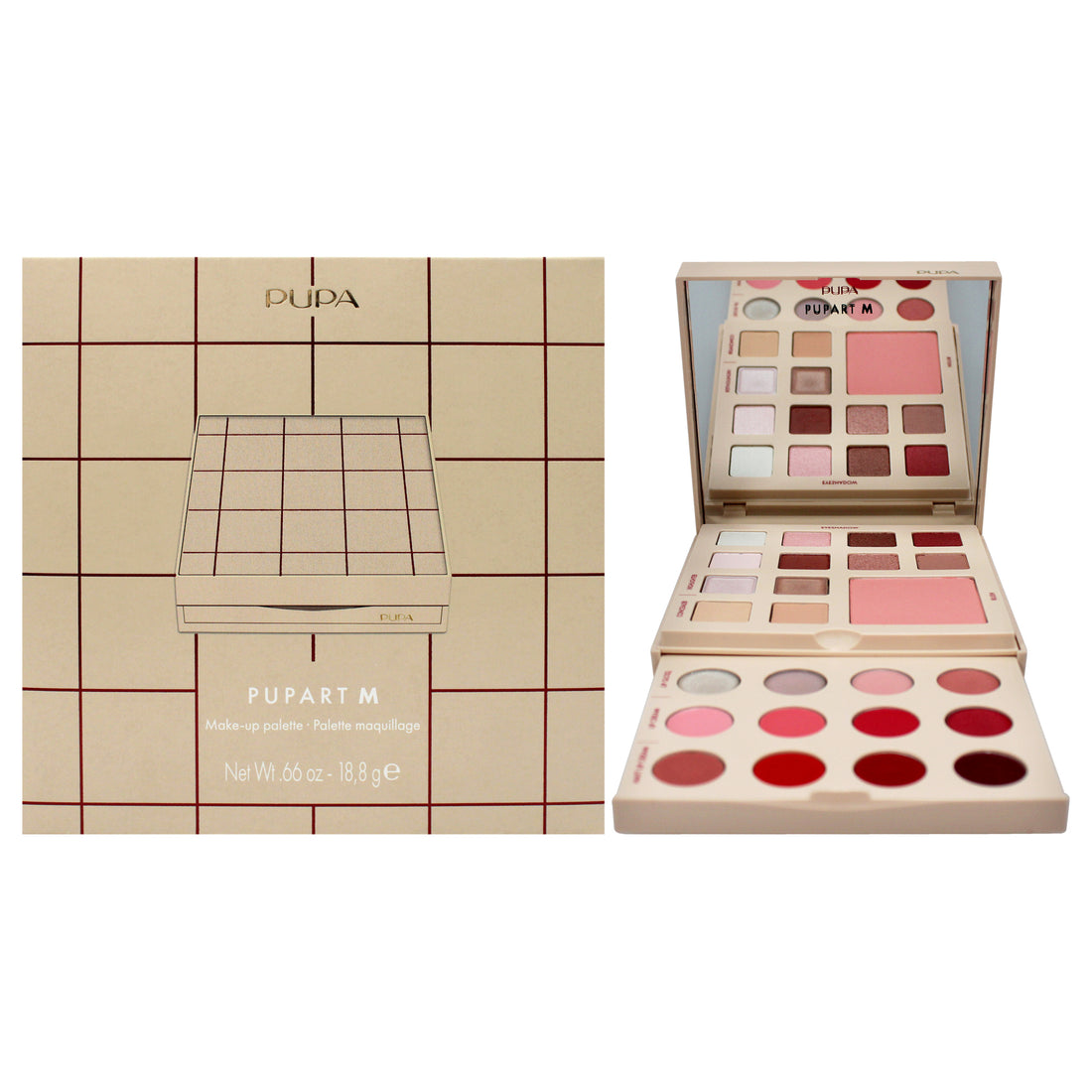 Pupa Milano Pupart M Make-Up Palette