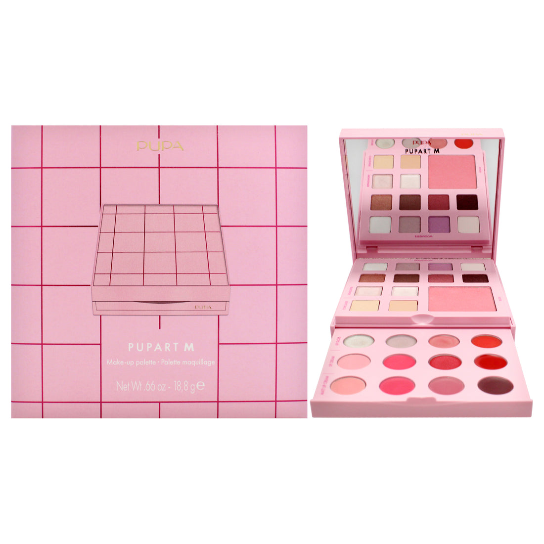 Pupa Milano Pupart M Make-Up Palette