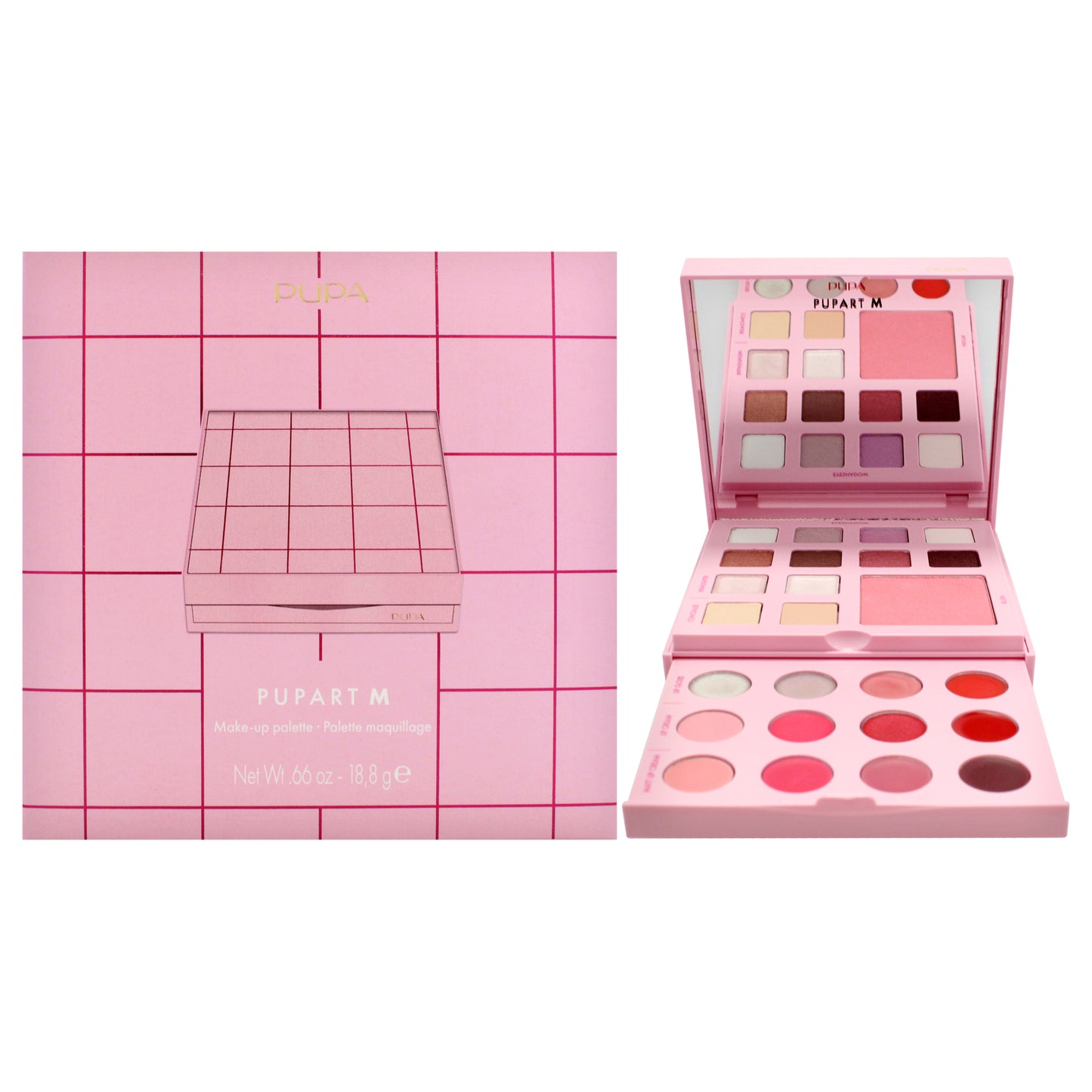 Pupa Milano Pupart M Make-Up Palette