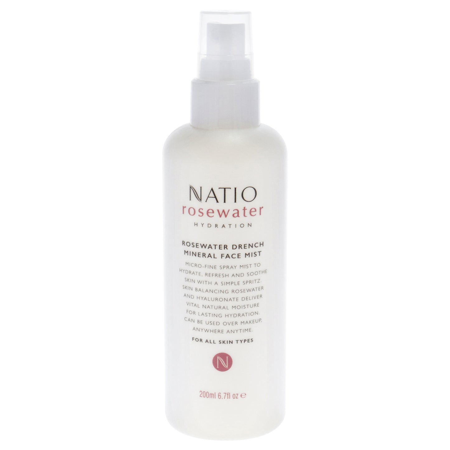 Rosewater Drench Mineral Face Mist