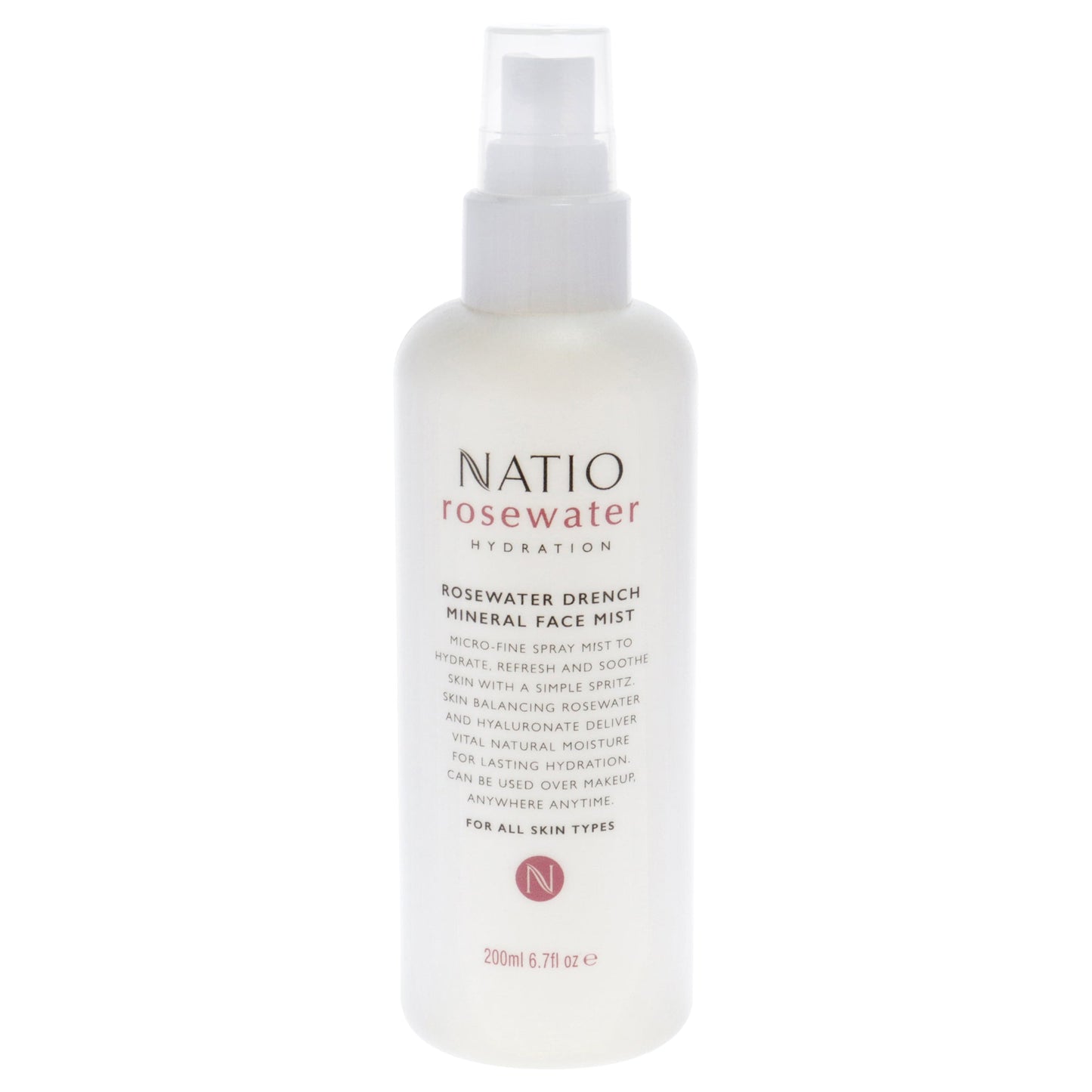 Rosewater Drench Mineral Face Mist