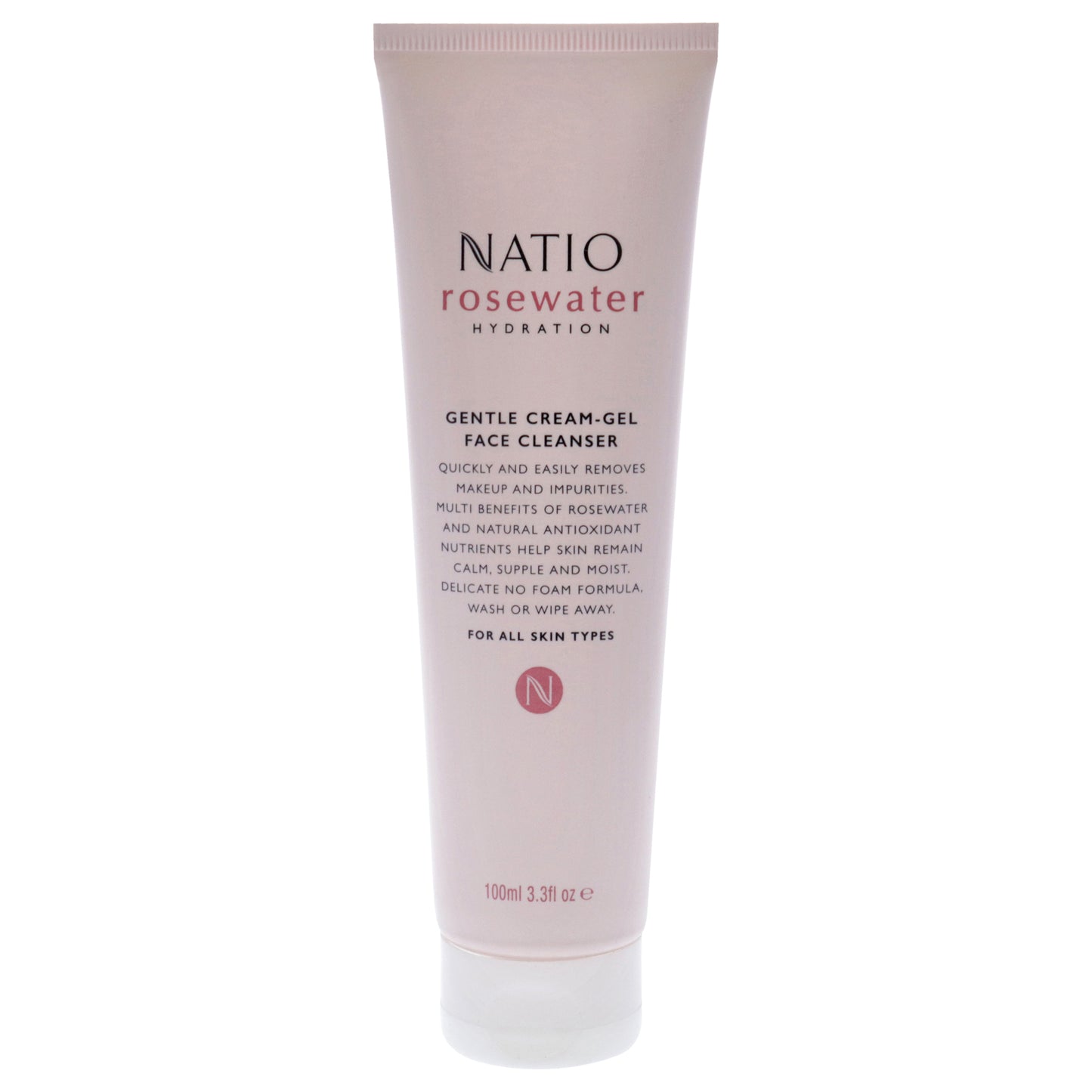 Rosewater Gentle Cream-Gel Face Cleanser