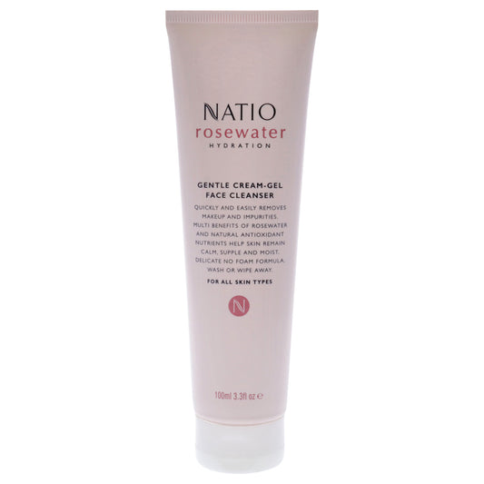 Rosewater Gentle Cream-Gel Face Cleanser
