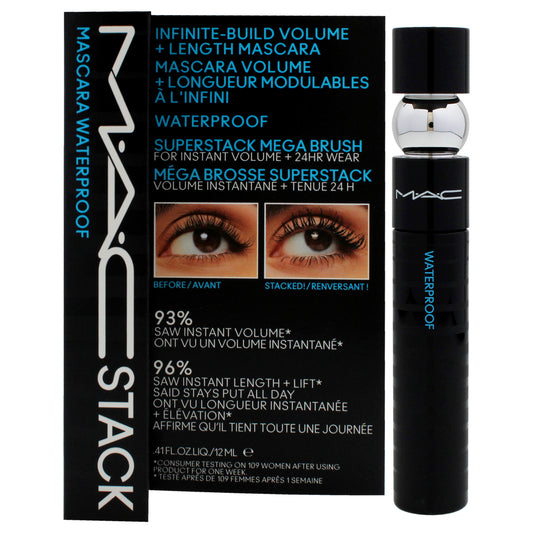 MAC Stack Superstack Mega Brush Waterproof Mascara - Black Stack