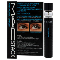 MAC Stack Superstack Mega Brush Waterproof Mascara - Black Stack