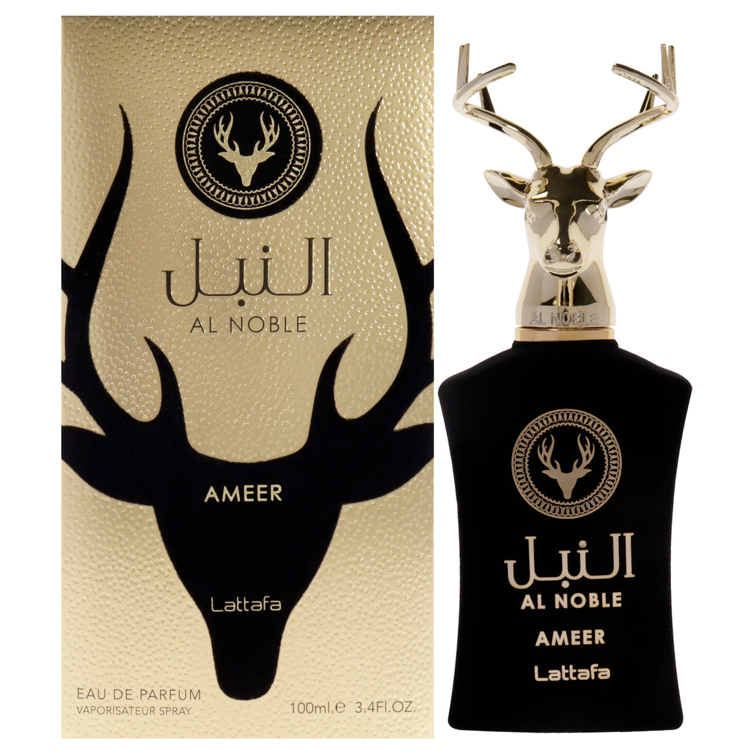 Al Noble Ameer by Lattafa for Men - 3.4 oz EDP Spray