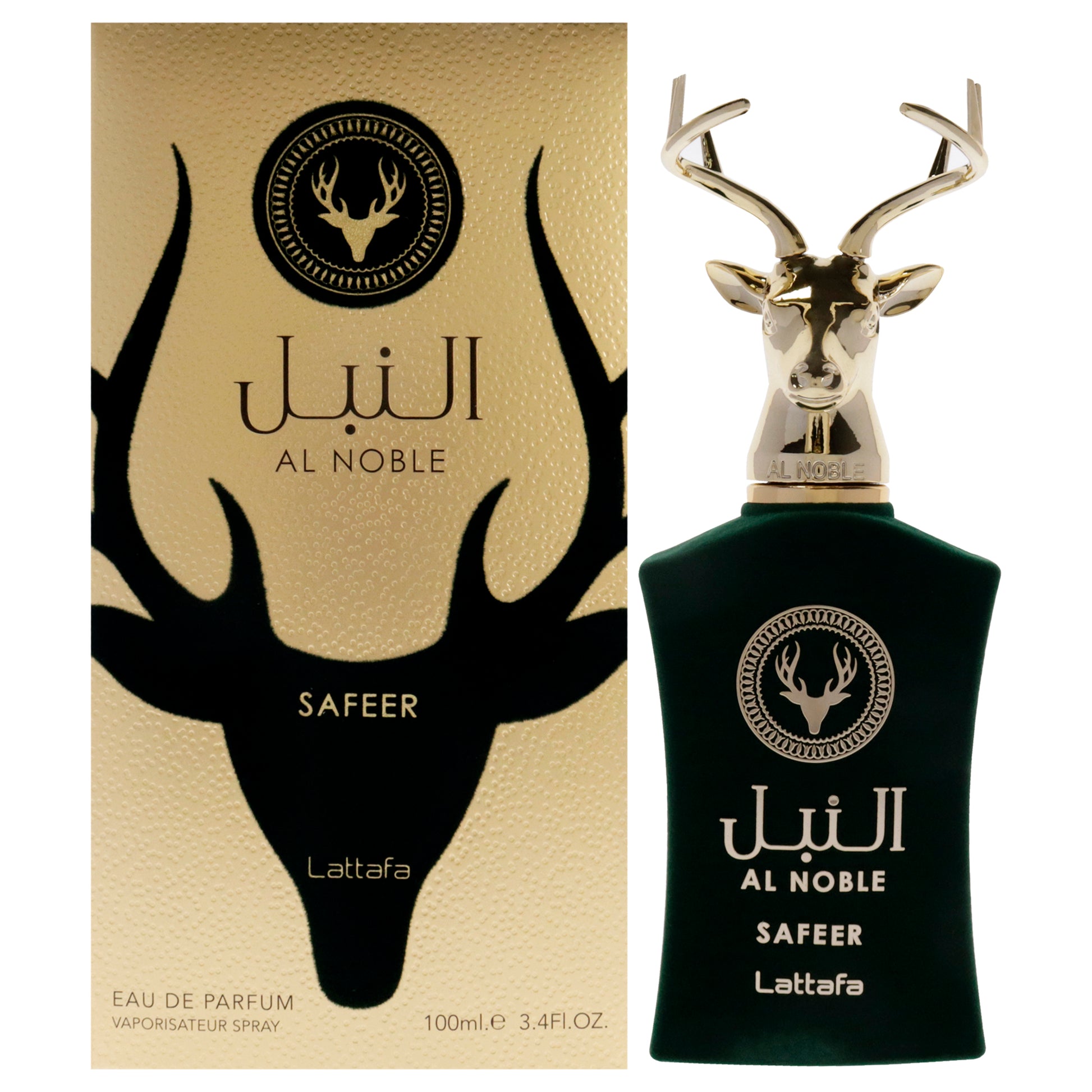 Al Noble Safeer by Lattafa for Unisex - 3.4 oz EDP Spray