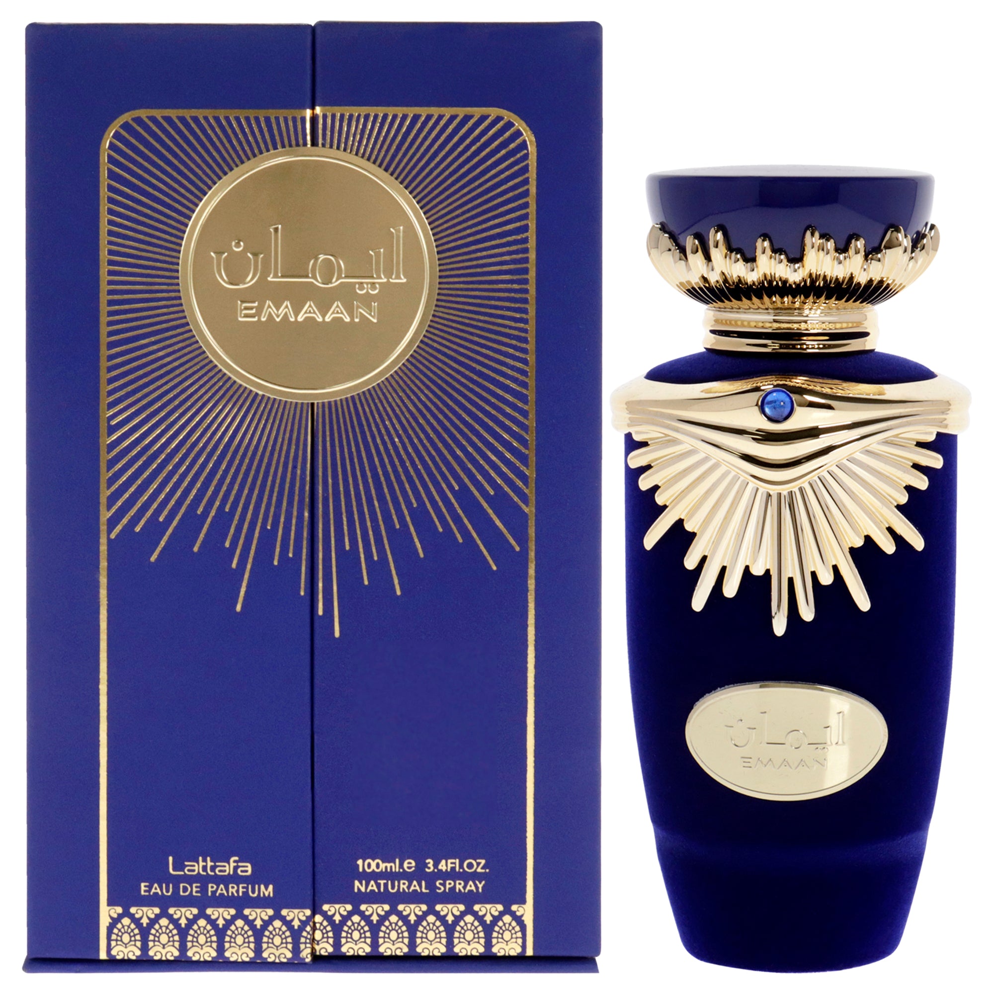 Emaan by Lattafa for Unisex - 3.4 oz EDP Spray