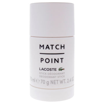 Match Point by Lacoste for Men - 2.4 oz Deodorant Stick