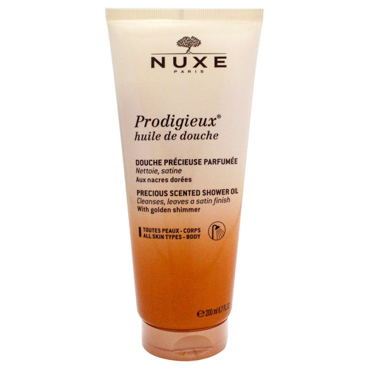 Prodigieux Scented Shower Oil by Nuxe for Women - 6.7 oz Shower Oil