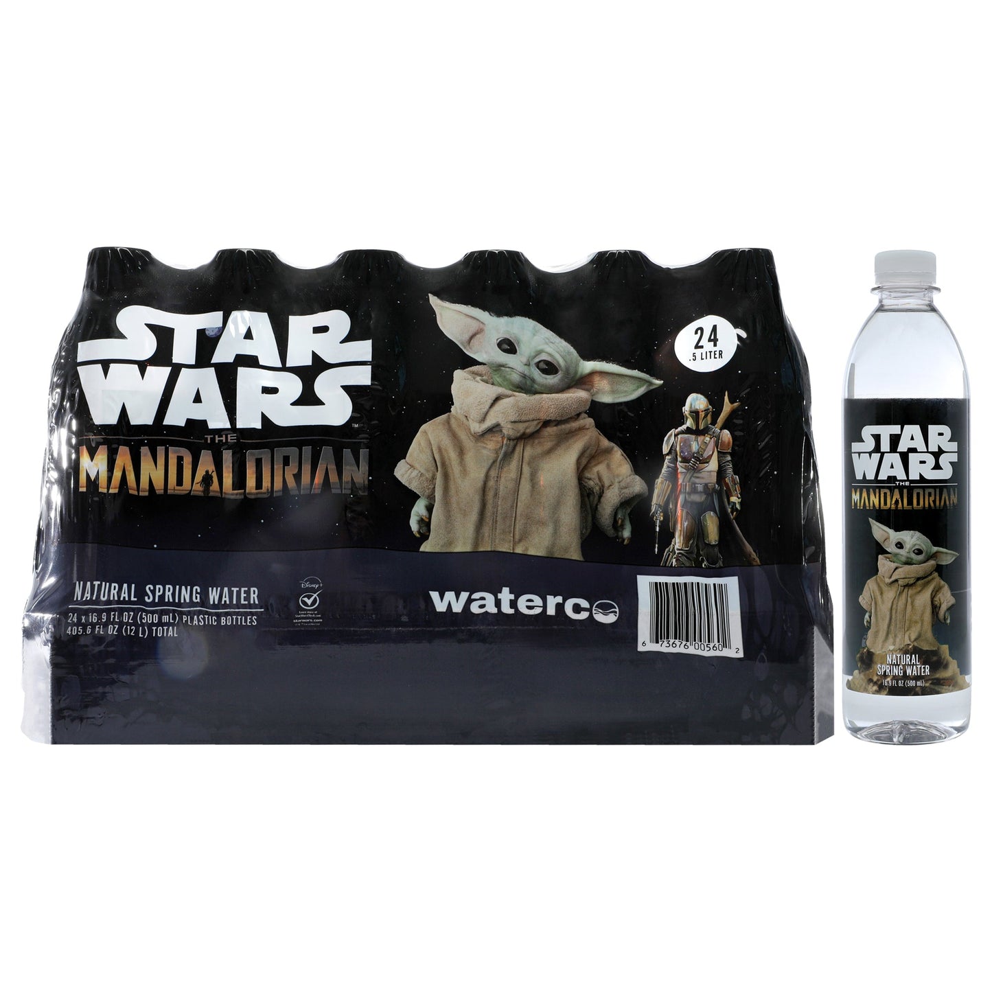 Star Wars Mandalorian Water Bottle - Pet Material
