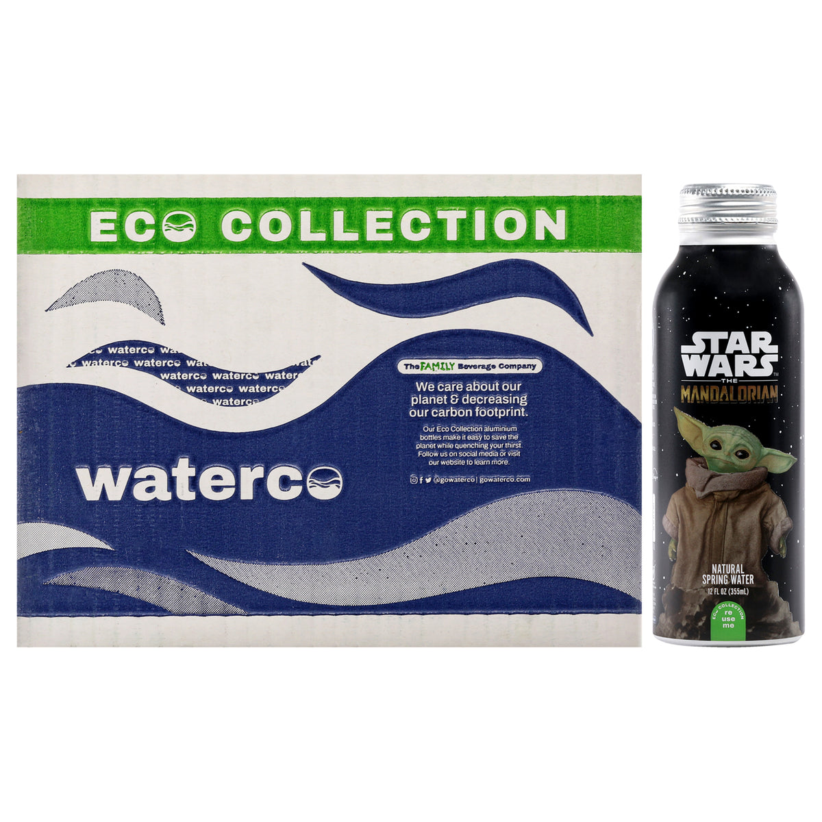 Star Wars Mandalorian Water Bottle - Aluminum Material