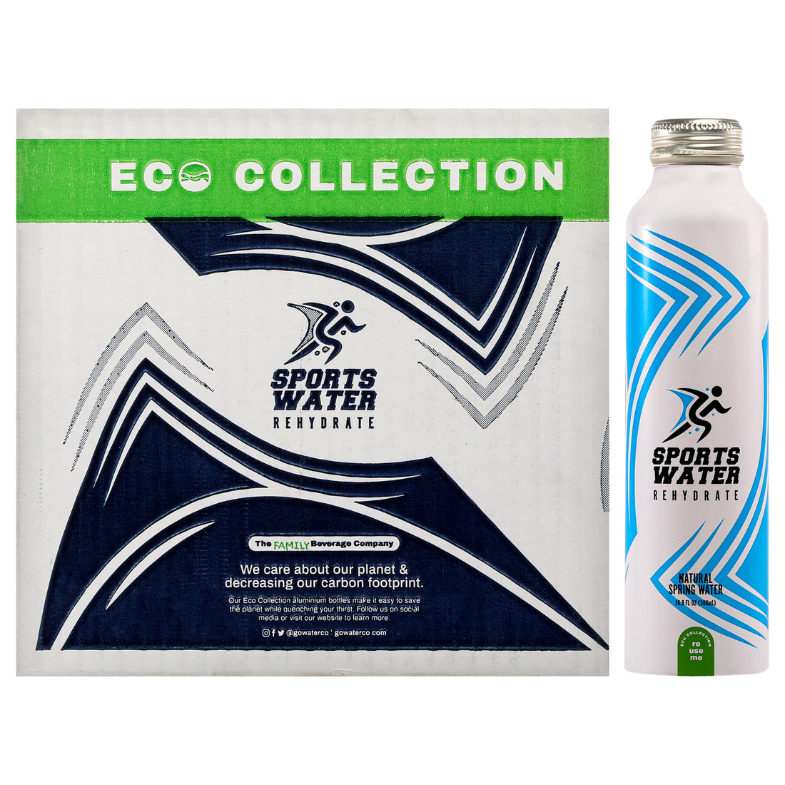 Sports Water Bottle - Aluminum Material