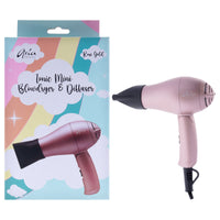 Tonic Mini Blowdryer and Diffuser - Rose Gold