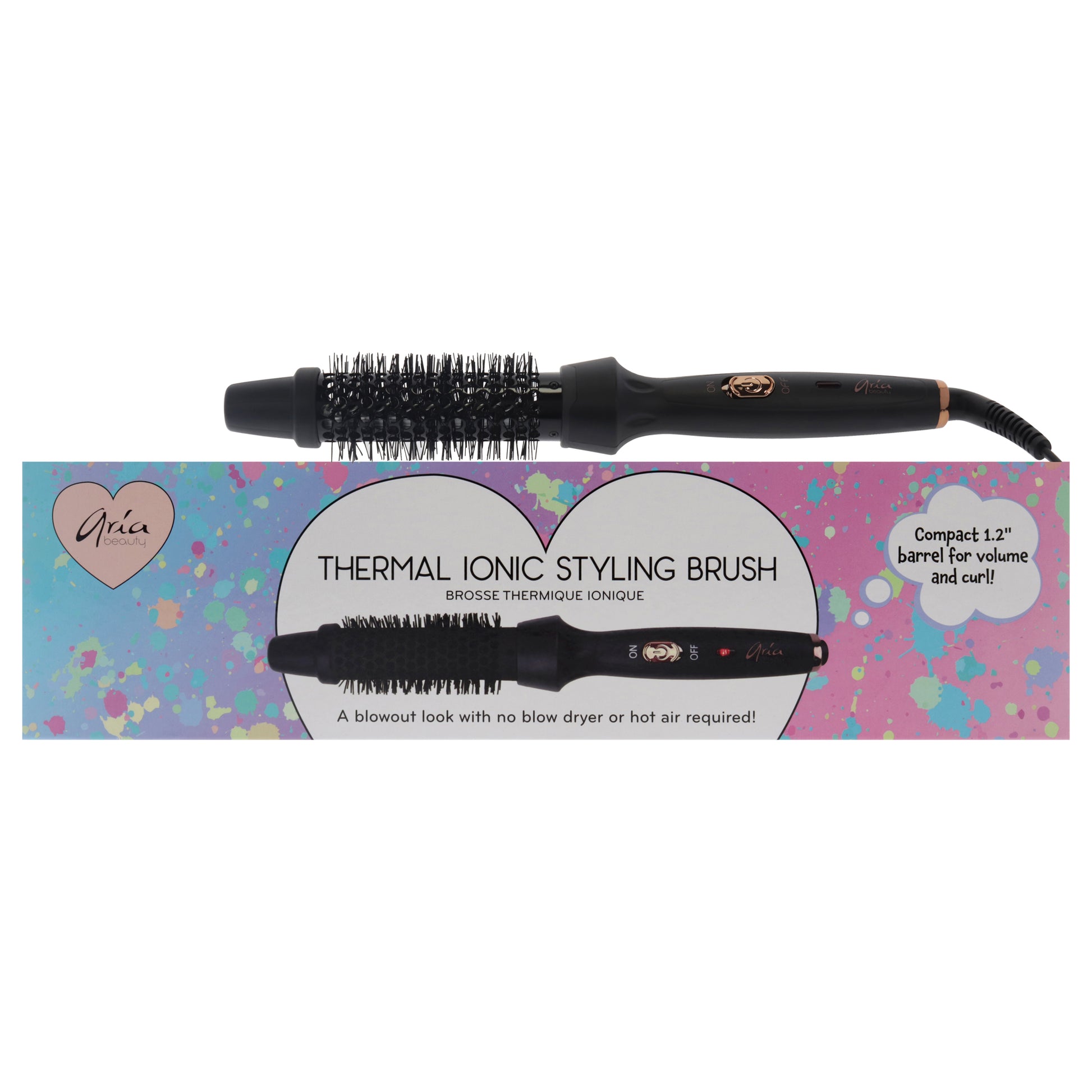 Thermal Ionic Styling Brush - Black