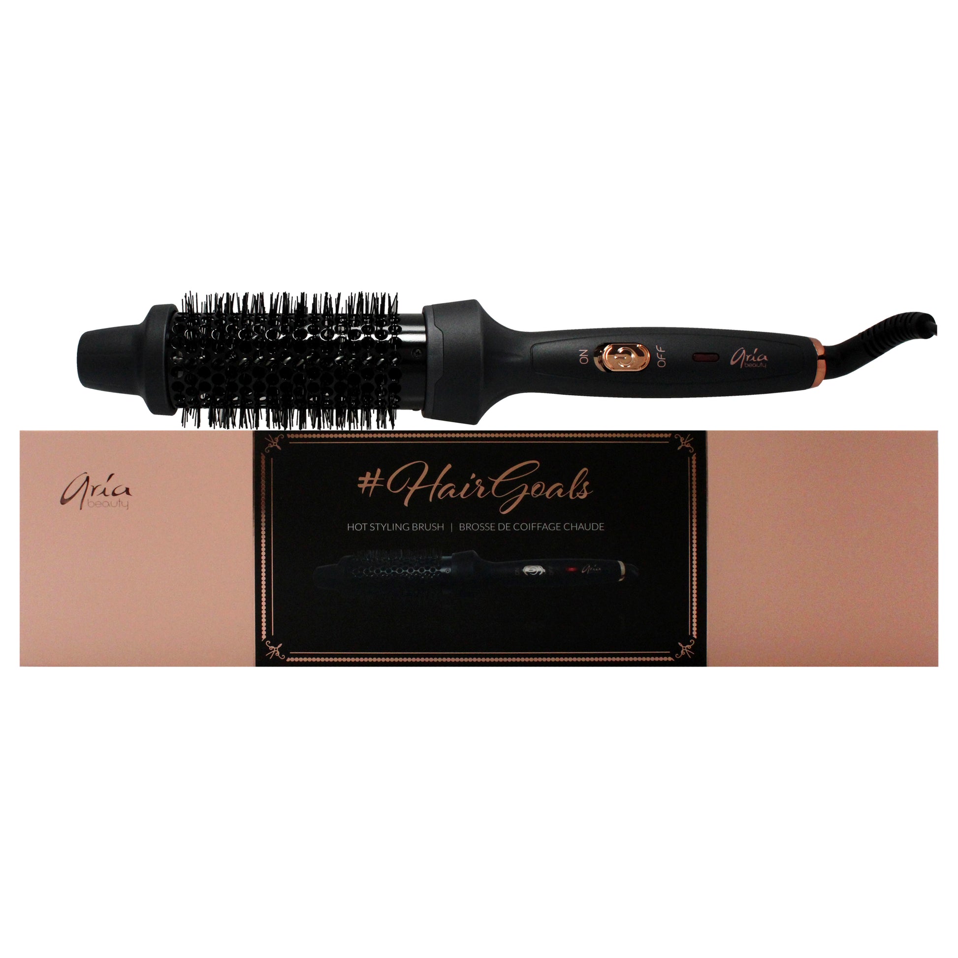 Hairgoals Hot Styling Brush - Black