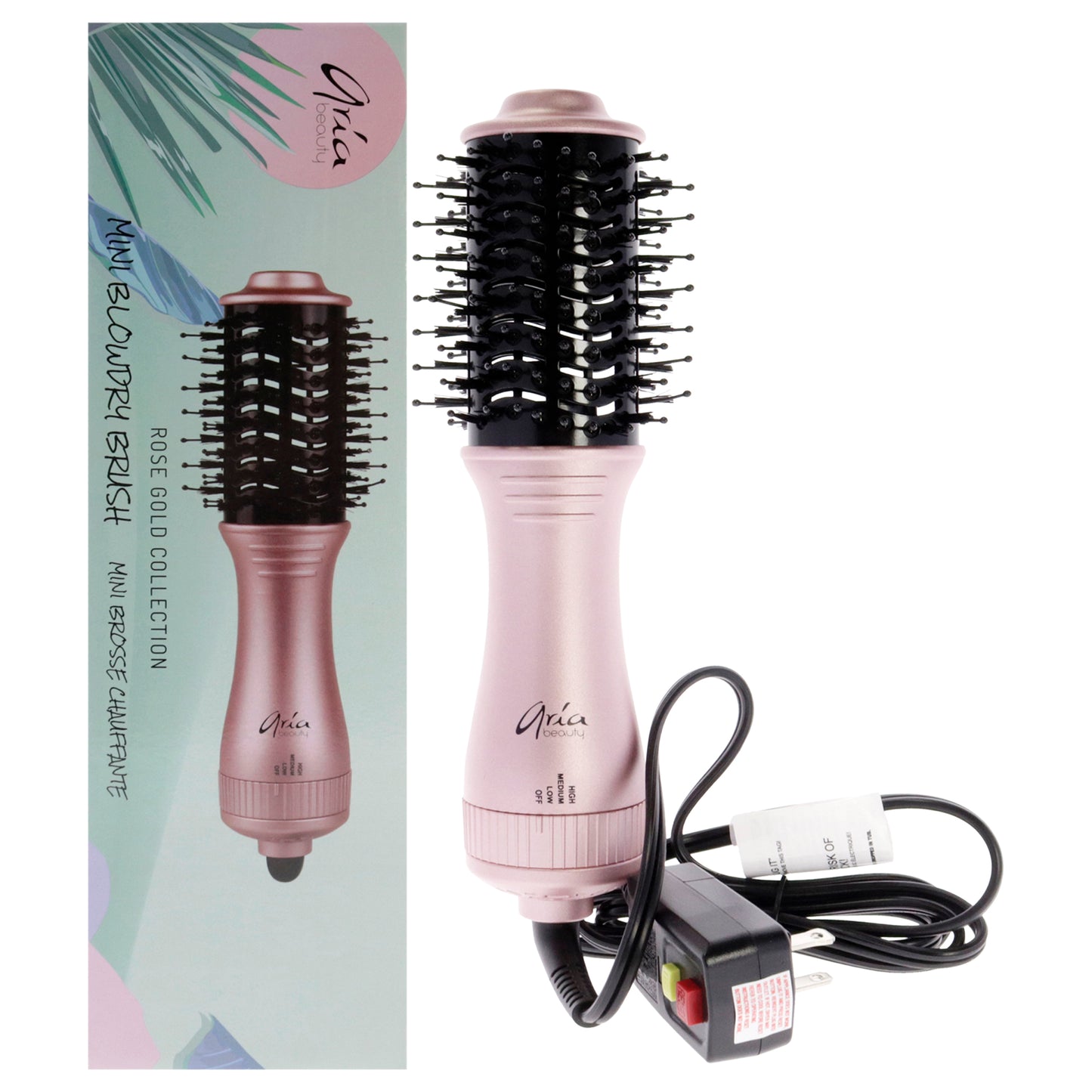Mini Blowdry Brush - Rose Gold