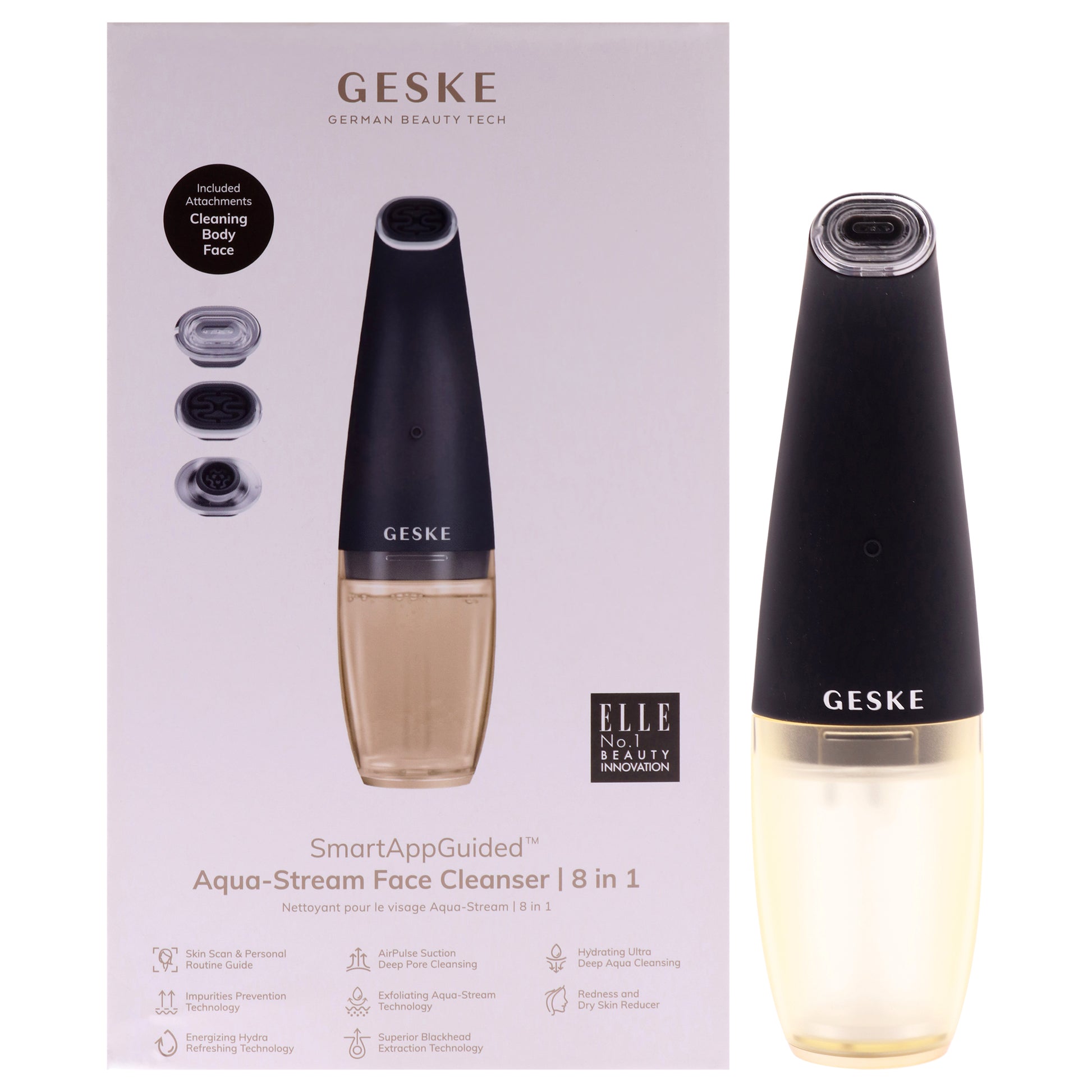 Aqua-Stream Face Cleanser 8 in 1 - Gray