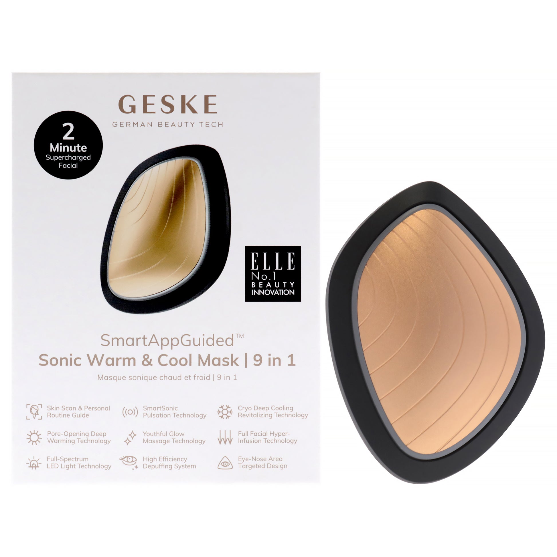 Sonic Warm and Cool Mask 9 in 1 - Gray