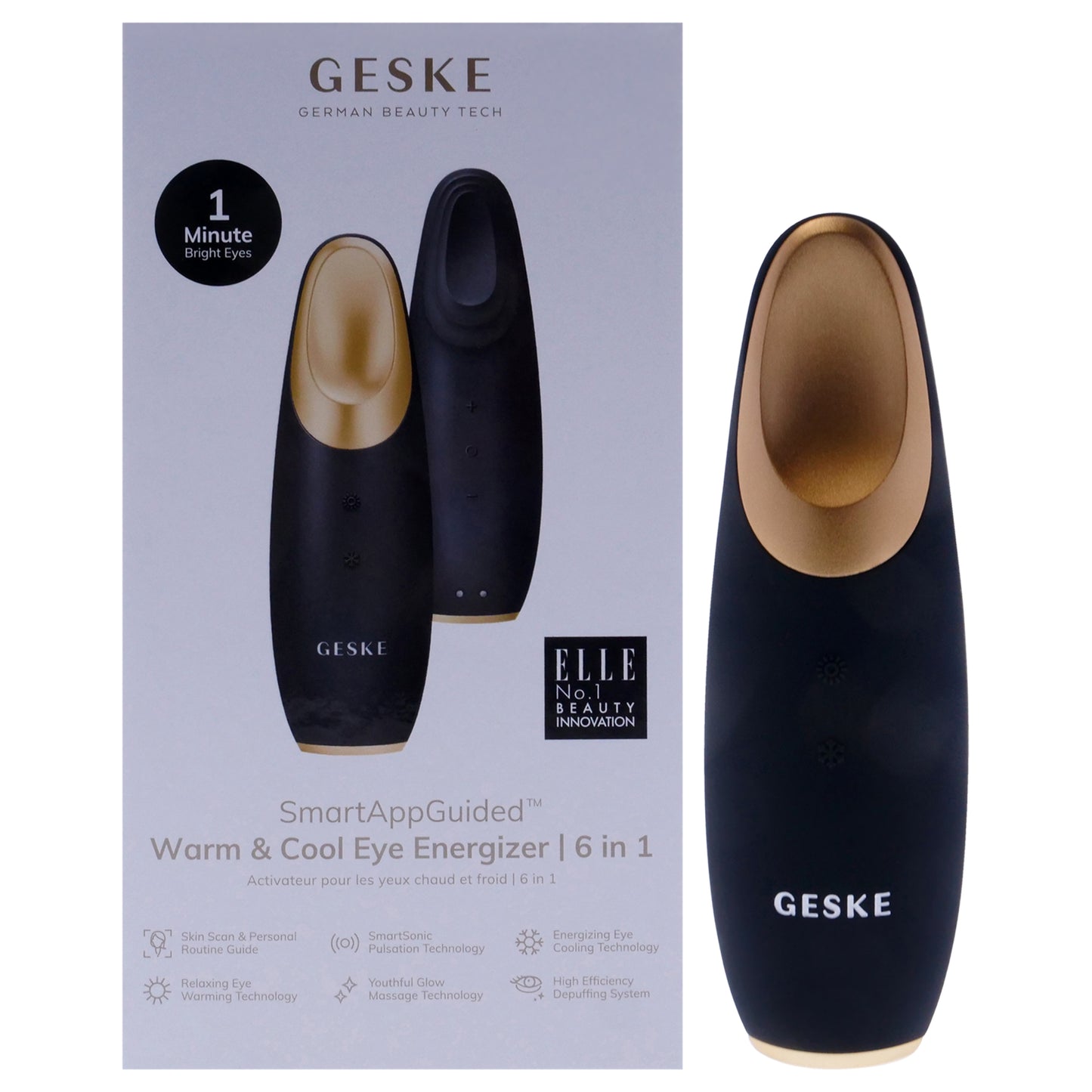 Warm and Cool Eye Energizer 6 in 1 - Gray