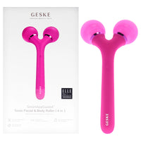 Sonic Facial and Body Roller 4 in 1 - Magenta