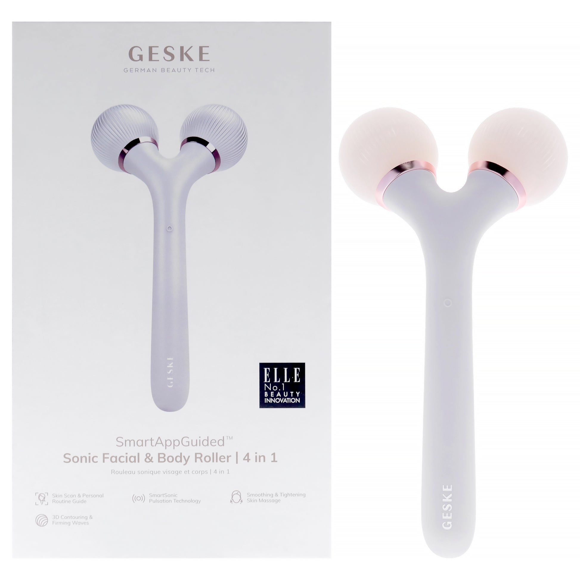 Sonic Facial and Body Roller 4 in 1 - Starlight