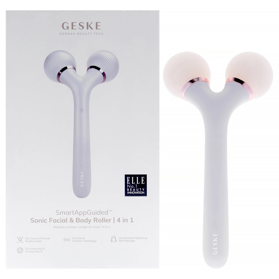 Sonic Facial and Body Roller 4 in 1 - Starlight