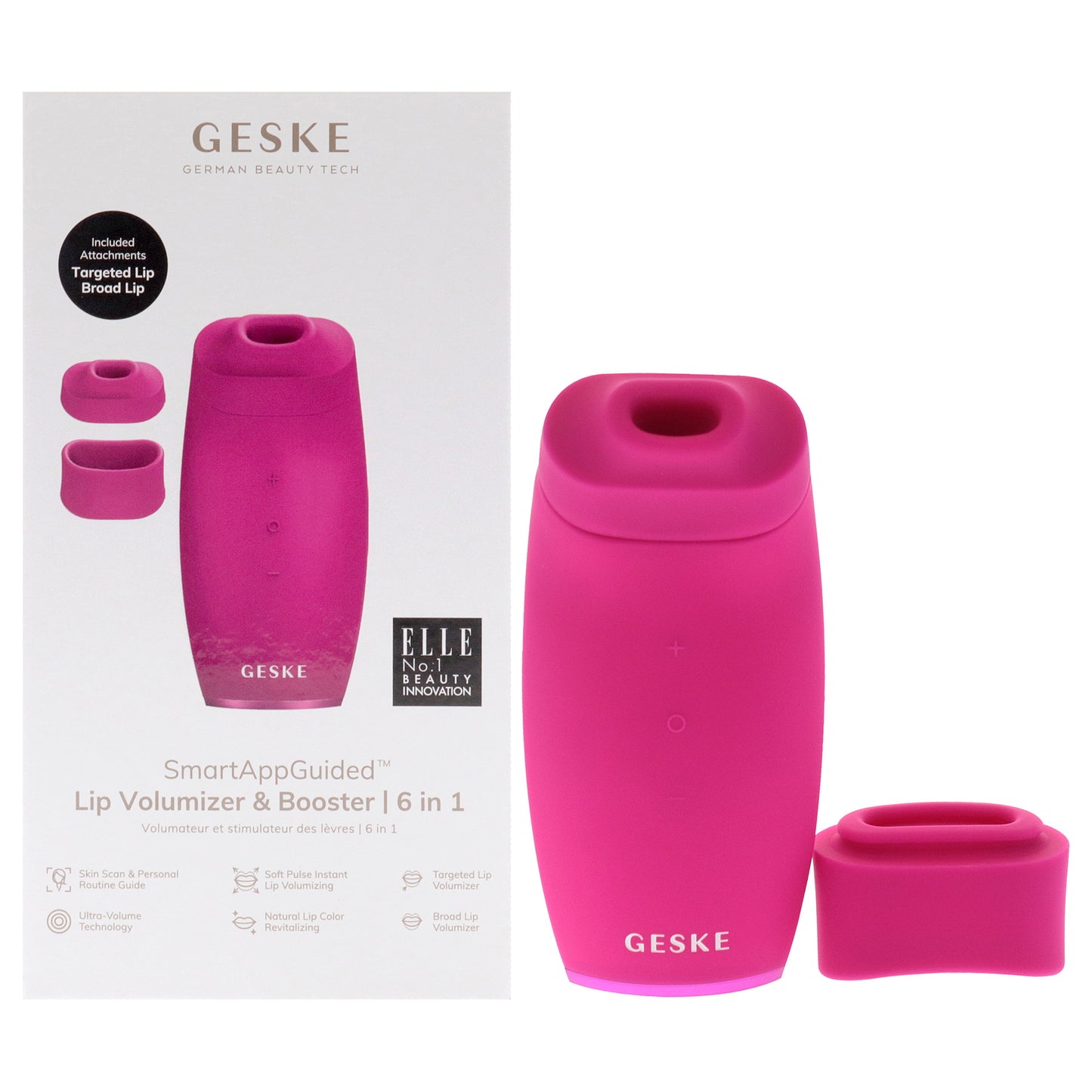 Lip Volumizer and Booster 6 in 1 - Magenta