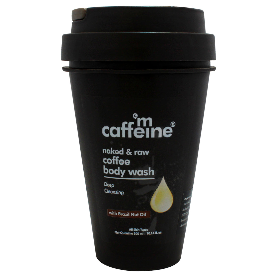 Naked and Raw Coffee Body Wash - Brazil Nut Oil