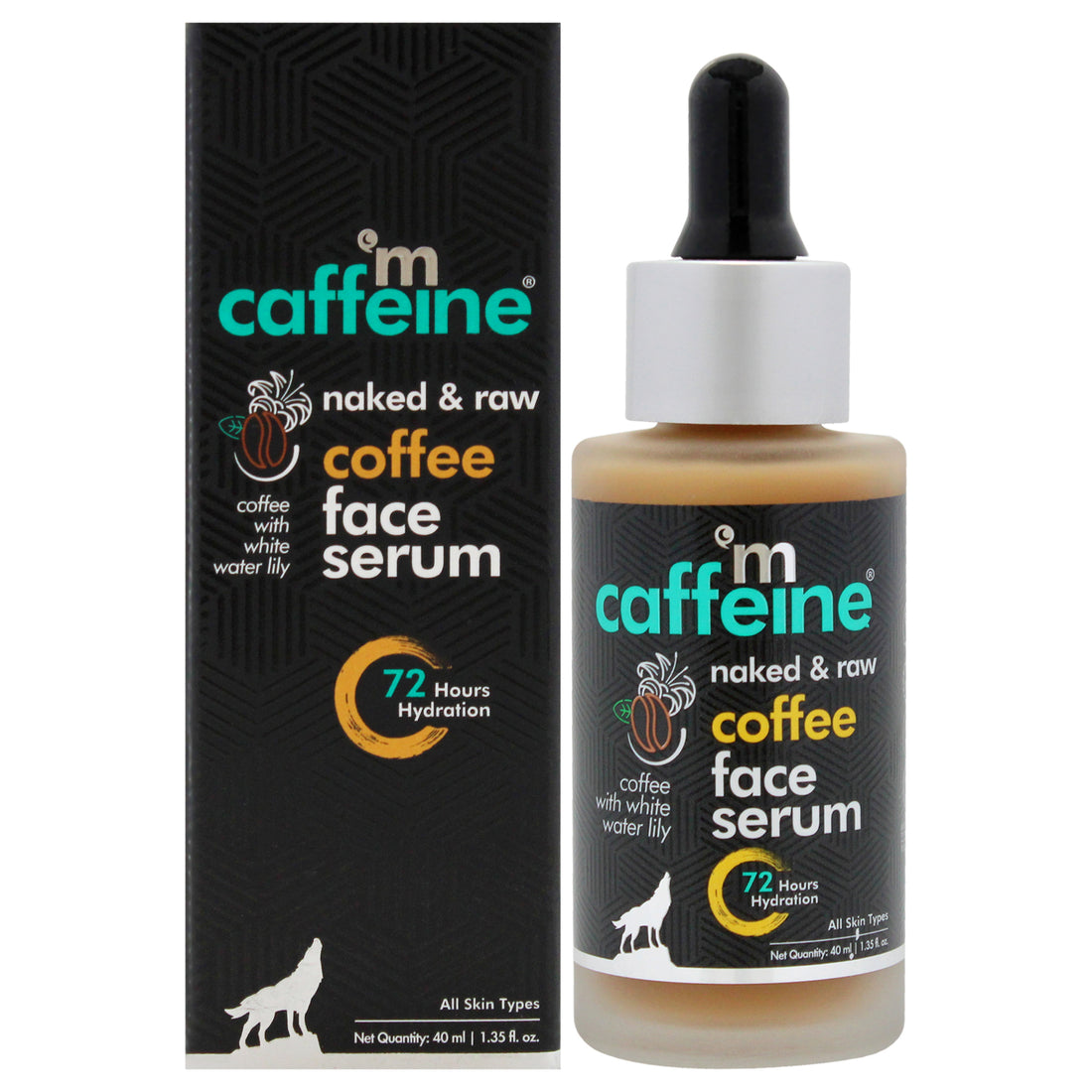 Naked and Raw Coffee Face Serum - Coffe-Water Lily
