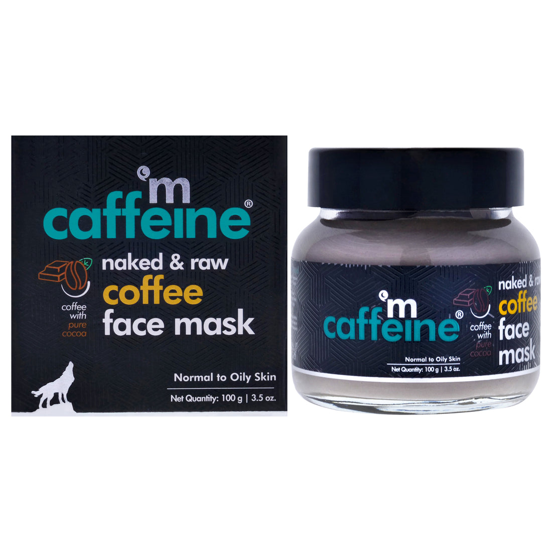 Naked and Raw Coffee Face Mask - Cocoa