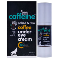 Naked and Raw Coffee Under Eye Cream - White Water Lily - All Skin Types