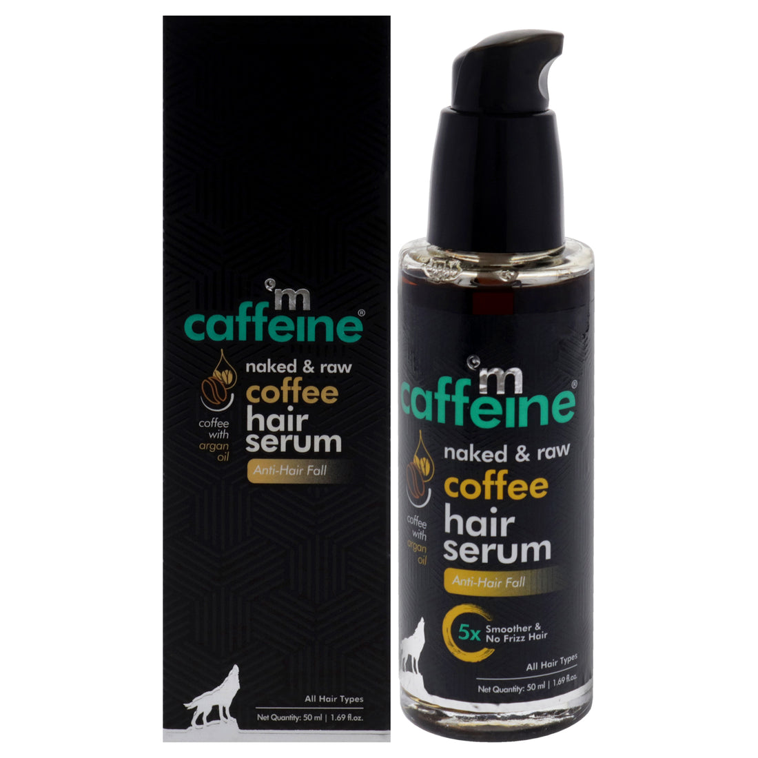 Naked and Raw Coffee Hair Serum - Argan Oil