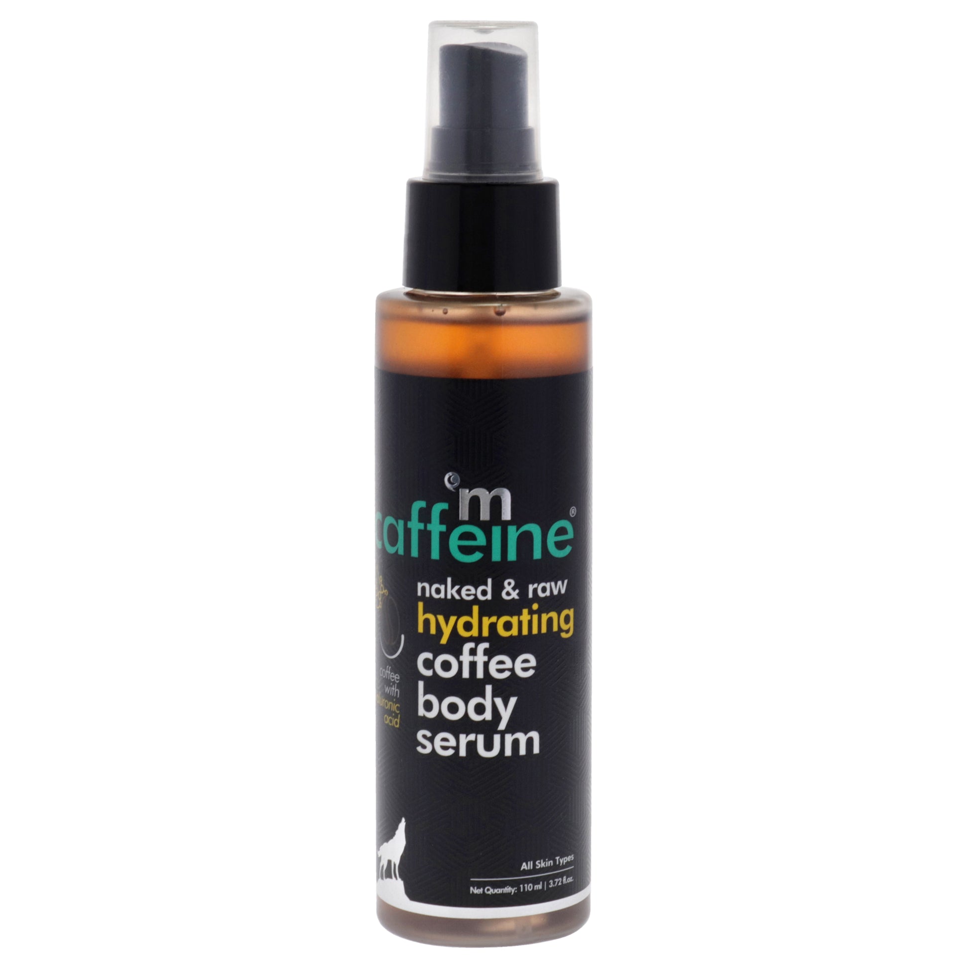 Naked and Raw Hydrating Coffee Body Serum - Hyaluronic Acid
