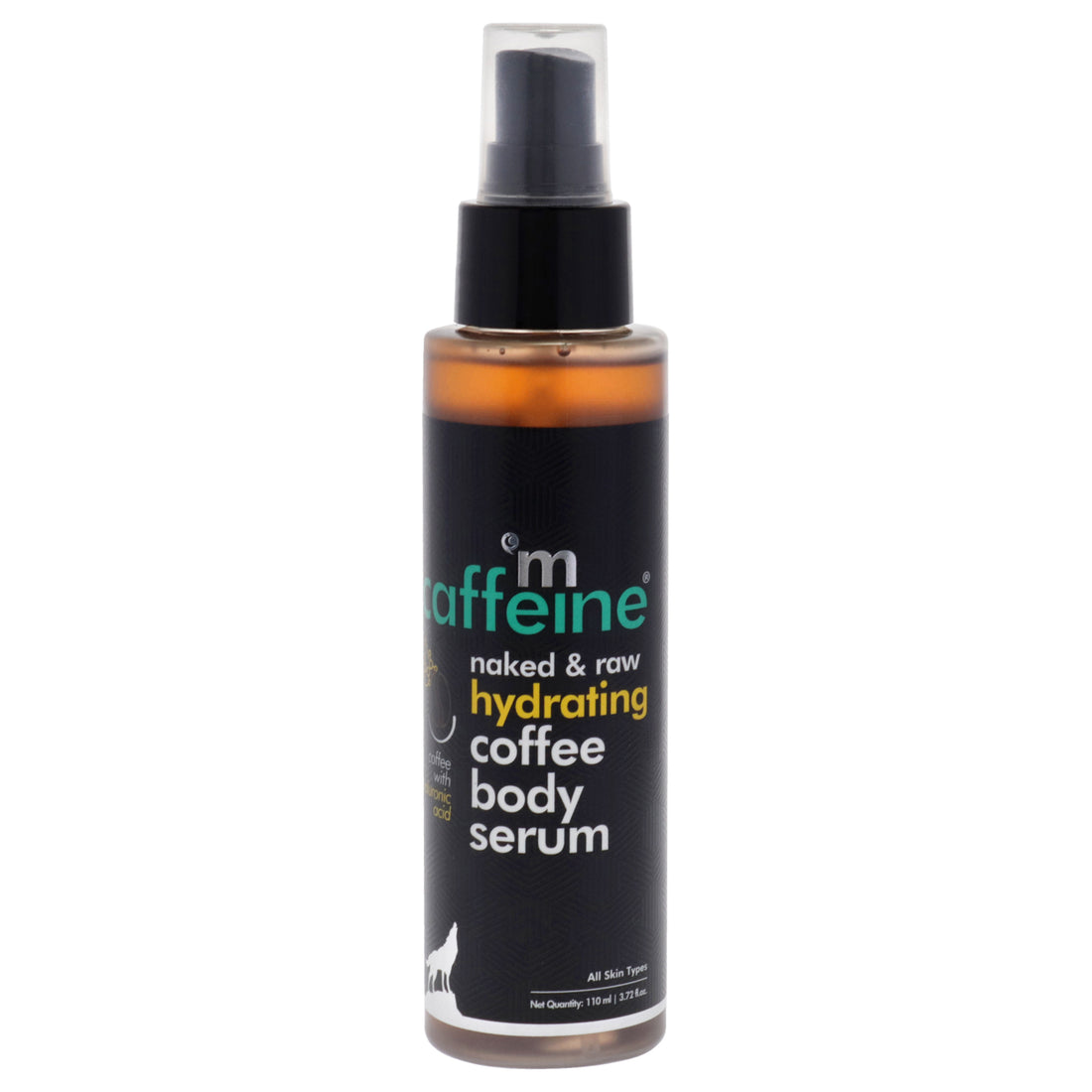 Naked and Raw Hydrating Coffee Body Serum - Hyaluronic Acid