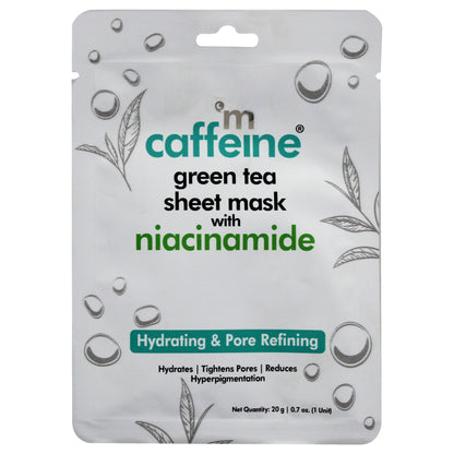 Green Tea Sheet Mask with Niacinamide